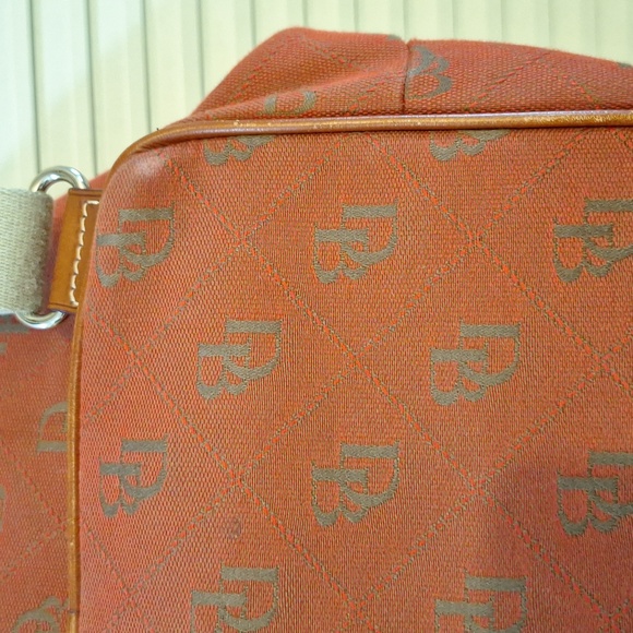 Dooney & Bourke Red Monogram Backpack Bag - Picture 7 of 7